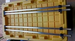 4 Boat Cover Adjustable Support Poles 38" 69" Snap Tops & Rubber Caps. Fixed Price $34.95.