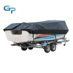Trailerable Fishing V-hull Tri-hull Runabout 20-22FT Black Boat Cover Waterproof. Fixed Price $32.36.