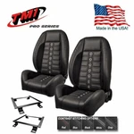 Tmi Pro Series Sport Xr Lowback Seats, Brackets & Rear Cover 1970-72 Chevelle. Fixed Price $4218.35.