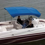 Shademate OV80303AB Bimini Top Polyester Fabric And Boot Only - Blue. Fixed Price $149.95.