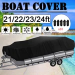 Neverland Waterproof Boat Cover Trailerable For V-hull Runabouts Fishing Ski 1X. Fixed Price $56.22.