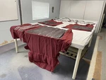 Larson Cabrio 857 2011 Curtain / Enclosure Set Of (4) Red Tweed 73480R-85 Boat. Fixed Price $295.96.