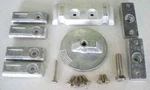 Mercury Verado 6 Cyl Aluminum Anode Kit New Dealer Direct Military Grade. Fixed Price $31.40.