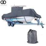 High Quality Cover 20-24FT Grey For Center Console Boats With T-top Roofs. Fixed Price $85.80.