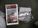 Nos Yamaha Oem Black/charcoal Wave Runner Cover 2012 Ho MWV-CVRFX-CH-12. Fixed Price $314.99.