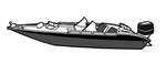 7.6OZ Boat Cover Triton TR-200 Dc/sc W/jack Plate 2007. Fixed Price $547.93.