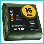 Extra Heavy Duty 16 Mil Tarp Cover, Waterproof, Uv Resistant, Rip And Tear Pr.... Fixed Price $62.91.