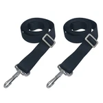 Vtete 2 Pcs Adjustable Bimini Boat Top Straps With 60 Inches X 1 Inch, Black. Fixed Price $14.52.