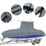 For Center Console Boats With T-top Roofs 210D Heavy-duty Cover 22-24FT. Fixed Price $98.58.