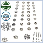 Stainless Steel Snap Fasteners Boat Marine Canvas Upholstery 80PCS. Fixed Price $12.36.