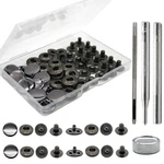 15MM Black Snap Fastener Kit With Tools For Fabric Clothing Repair And Craft. Fixed Price $17.00.