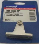 Attwood 66104-3 Stainless Steel Deck Hinge. Fixed Price $19.32.