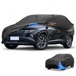 Car Cover Waterproof All Weather For Hyundai Tucson 2004-2024 Black Blue 210D-PU. Fixed Price $42.44.