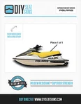 Polaris Slh Slx Pro Sltx Yellow Seat Cover Skin 92 93 94 95 96 97 98 *. Fixed Price $57.50.