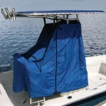 Taylor Made 60" X 48" W 66" Blue Shot T-top Center Console Cover. Fixed Price $210.02.