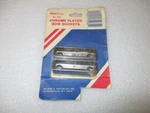 Taylor Made Chrome Plated Bow Sockets Pair # 935. Fixed Price $14.25.