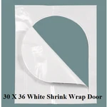 30 X 36 White Shrink Wrap Door Zipper Access Case Of. Fixed Price $88.99.