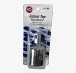 Taylor Made 11730, Stainless Steel Bimini Top External Eye Ends 1''. Fixed Price $17.99.