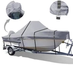 Zenicham 900D Center Console Boat Cover 16-18.5FT Heavy Duty Gray. Fixed Price $79.95.