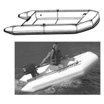 Slate Gray Poly-flex Ll Boat Cover 14 FOR'6" 74" W Blunt. Fixed Price $255.65.