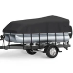Heavy Duty Pontoon Boat Cover 17 18 19 Ft Foot, Upgraded Waterproof 1200D .... Fixed Price $213.81.