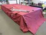 Misty Harbor 2385 Se (2019) Pontoon Cover & Bimini Top Boot Red Marine Boat. Fixed Price $899.95.