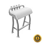 Dolphin Top Pro Leaning Post 29IN White Cushion Marine Leather Seat 5 Yrs Wty. Fixed Price $599.00.