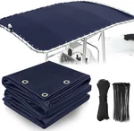 Heavy Duty 1200D Marine Grade T-top Canvas Replacement For Center Console Boat,. Fixed Price $139.27.