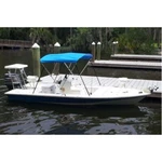 Carver A5463UB-04 3-BOW Round Tube Sunbrella Bimini Top Pacific Blue New. Fixed Price $379.57.