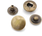 Craftmemore 50 Sets Antique Brass Snap Buttons 15MM (0.59),. Fixed Price $21.82.