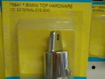 Eye End Bimini Top Hardware Chrome Plated Zamak Fits 7/8 Od Tube 50-75841. Fixed Price $16.67.