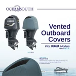 Oceansouth Vented / Running Cover For Yamaha Outboards V8 5.3L. Fixed Price $169.93.