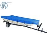 High Quality Blue Boat Cover 12FT Beam Width Up To 56 Inch 210D Fit For Jon. Fixed Price $23.52.