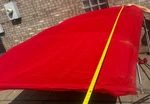 2000 Chaparral Sunesta 232 Boat Bimini Cover With Boot Canvas Only !!! No Poles. Fixed Price $220.00.
