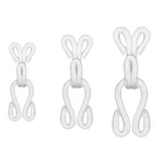 Large Covered Sewing Hooks And Closure Fur Eyes Fabric. Fixed Price $13.38.