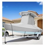 Icover Boat Cover, For Long Center Console With T-top ROOF,600D,GREY. Fixed Price $119.99.