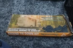 Awning Tie Down Kit For Caravan Motorhome Black Storm Straps Over The Top. Fixed Price $25.55.
