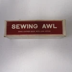 Vintage Handy Sewing Awl Model 1331 Leather & Canvas Lock Stitch Tool W/ Box. Fixed Price $9.00.
