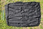 30 / 32 Aquila Boat Forward Bow Seat Cushion Canvas Cover - Black. Fixed Price $495.00.