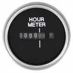 Sierra 82760P Marine Boat Heavy Duty 2" Hourmeter Gauge 12-24 Vdc Round Teleflex. Fixed Price $70.79.