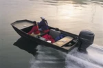6.25OZ Semi-custom Boat Cover Fits Crestliner 1648M Jon O/b 2012-2016. Fixed Price $323.09.