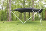 New Vortex Square Tube Frame 4 Bow Pontoon/deck Boat Bimini Top 10' Black 91-96". Fixed Price $380.00.