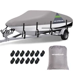 14-16FT Boat Cover Trailerable Fits V-hull Fishing Ski Bass Runabouts Waterproof. Fixed Price $49.99.