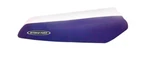 Seat Cover For Kawasaki 750 Ss Xi White Vinyl/purple Em. Fixed Price $123.55.
