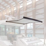 Makefast Boat Sun Shade Awning 5541056 Tiara Retractable White (kit). Fixed Price $2108.41.