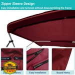 Savvycraft 4 Bow Bimini Top Cover 8FT 10FT Marine Canvas. Fixed Price $204.99.