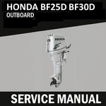 Honda BF25D BF30D Service Manual 25HP 30HP Outboard Motor Usb Drive Pdf. Fixed Price $14.99.