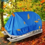 Blue 21-24FT Waterproof Heavy Duty Pontoon Boat Cover Uv Rain Dust Protection. Fixed Price $37.16.