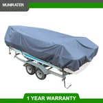 210D Waterproof Trailerable Boat Cover Fishing V-hull 11-13/17-19/20-22FT. Fixed Price $28.93.