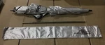 Magma Reflective Silver Cockpit Umbrella B10-403 ( Damaged / Out Of Box ). Fixed Price $122.99.